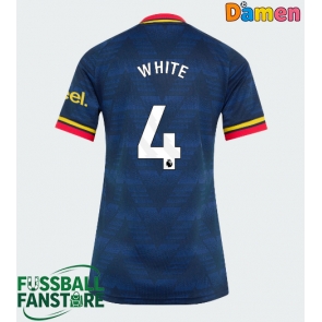 Arsenal Ben White #4 Replik Auswärtstrikot Damen 2026-27 Kurzarm